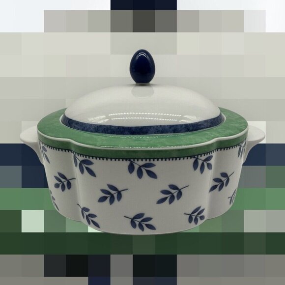 Villeroy & Boch Switch 3 Oval Covered Vegetable Dish Casserole Porcelain Handles - Picture 3 of 14